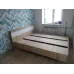 Кровать Эверест Соната 160х200 см Сонома с белым (psg_UK-6415014)