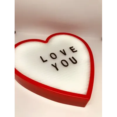 Светильник-ночник Сердце Light up message board с посланием Красный (Bnw124109) Светильник-ночник Сердце Light up message board с посланием Красный (Bnw124109)
