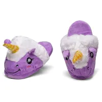 Домашние тапочки Единорог Slippers 26-27см Фиолетовый (KUj123685)