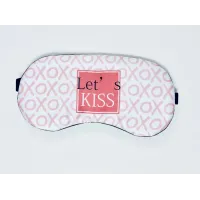 Маска для сна Sleep Let`s Kiss Розовый (Njk123745) Маска для сна Sleep Let`s Kiss Розовый (Njk123745)