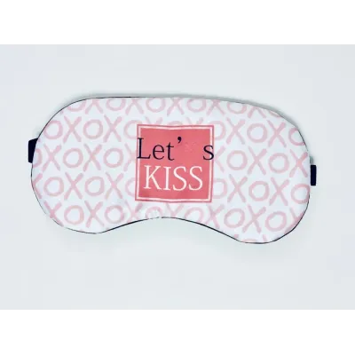 Маска для сна Sleep Let`s Kiss Розовый (Njk123745)
