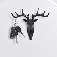Тримач для ключів Holder Олень Чорний (njxk122836) Тримач для ключів Holder Олень Чорний (njxk122836)
