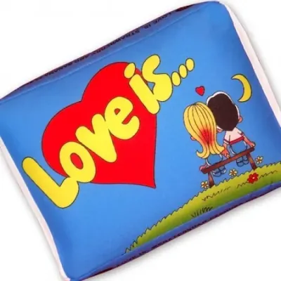 Подушка Fun Love is Синий (Ner102061)
