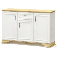 Комод Мебель Сервис Ирис 3Д1Ш  Андерсон пайн + Дуб золотой (75w8na)