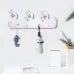 Дитяча дерев'яна вішалка Wall Hanger Лебеді Білий (jw124030)