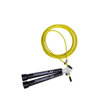 Скакалка швидкісна PowerPlay 4202 2.9 м Жовта (PP_4202_Yellow)