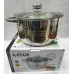 Кастрюля A-plus 2169 6.5 л Стальная (300083)