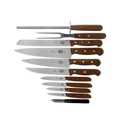 Кухонный набор Victorinox Rosewood Cutlery Block 12 предметов с деревянными ручками (5.1150.11) Кухонный набор Victorinox Rosewood Cutlery Block 12 предметов с деревянными ручками (5.1150.11)