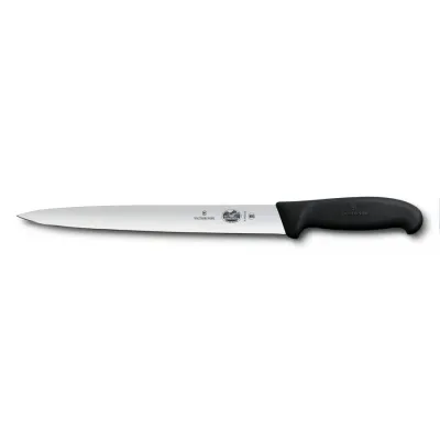 Кухонный нож Victorinox Fibrox Slicing для нарезки 25 см Черный (5.4403.25) Кухонный нож Victorinox Fibrox Slicing для нарезки 25 см Черный (5.4403.25)