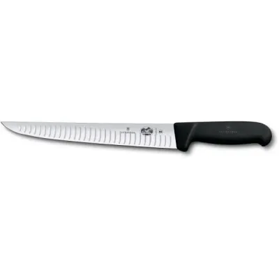 Кухонный нож мясника Victorinox Fibrox Sticking 25 см Черный (5.5523.25) Кухонный нож мясника Victorinox Fibrox Sticking 25 см Черный (5.5523.25)