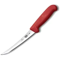 Кухонный нож обвалочный Victorinox Fibrox Boning 12 см Красный (5.6601.12)