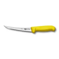 Кухонний ніж обвалочний Victorinox Fibrox Boning 15 см Жовтий (5.6617.15) Кухонний ніж обвалочний Victorinox Fibrox Boning 15 см Жовтий (5.6617.15)