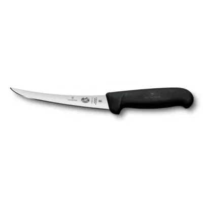 Кухонний ніж обвалочний Victorinox Fibrox Boning Super Flexible 15 см Чорний (5.6663.15) Кухонний ніж обвалочний Victorinox Fibrox Boning Super Flexible 15 см Чорний (5.6663.15)