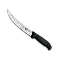 Кухонний ніж м'ясника Victorinox Fibrox Butcher 20 см Чорний (5.7223.20) Кухонний ніж м'ясника Victorinox Fibrox Butcher 20 см Чорний (5.7223.20)