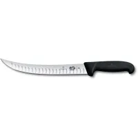 Кухонний ніж м'ясника Victorinox Fibrox Butcher 25 см Чорний (5.7223.25) Кухонний ніж м'ясника Victorinox Fibrox Butcher 25 см Чорний (5.7223.25)