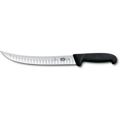 Кухонний ніж м'ясника Victorinox Fibrox Butcher 25 см Чорний (5.7223.25) Кухонний ніж м'ясника Victorinox Fibrox Butcher 25 см Чорний (5.7223.25)