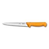 Кухонний ніж філейний Victorinox Swibo Filleting 18 см Жовтий (5.8403.18)