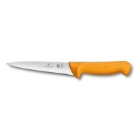 Кухонний ніж обробний Victorinox Swibo BoningSticking 13 см Жовтий (5.8412.13) Кухонний ніж обробний Victorinox Swibo BoningSticking 13 см Жовтий (5.8412.13)
