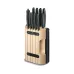Набор кухонных ножей и подставки Victorinox Swiss Classic Cutlery Block 12 предметов Черные (6.7153.11)