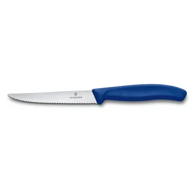 Кухонный нож Victorinox Swiss Classic Steak 11 см Синий (6.7232)
