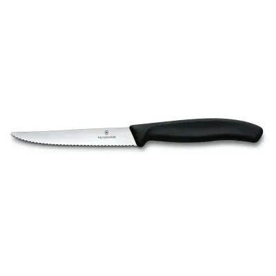 Кухонный нож Victorinox Swiss Classic Steak 11 см Черный (6.7233)