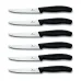 Набор кухонных ножей для стейка Victorinox Swiss Classic Steak Gift Set 6 шт Черные (6.7233.6)