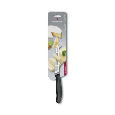 Кухонный нож для сыра Victorinox Swiss Classic Butter Cheese 13 см Черный (6.7863.13B)