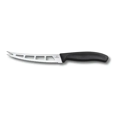 Кухонний ніж для сиру Victorinox Swiss Classic Butter Cheese 13 см Чорний (6.7863.13B) Кухонний ніж для сиру Victorinox Swiss Classic Butter Cheese 13 см Чорний (6.7863.13B)