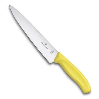 Кухонний ніж обробний Victorinox Swiss Classic Carving 19 см Жовтий (6.8006.19L8B) Кухонний ніж обробний Victorinox Swiss Classic Carving 19 см Жовтий (6.8006.19L8B)