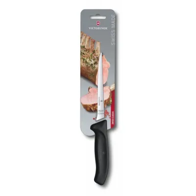 Кухонный нож обвалочный Victorinox Swiss Classic Boning Flex 15 см Черный (6.8413.15B) Кухонный нож обвалочный Victorinox Swiss Classic Boning Flex 15 см Черный (6.8413.15B)