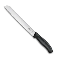 Кухонний ніж для хліба Victorinox Swiss Classic Bread 21 см Чорний (6.8633.21B) Кухонний ніж для хліба Victorinox Swiss Classic Bread 21 см Чорний (6.8633.21B)