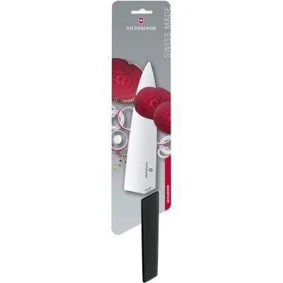 Кухонний ніж обробний Victorinox Swiss Modern Carving 20 см Чорний (6.9013.20B)