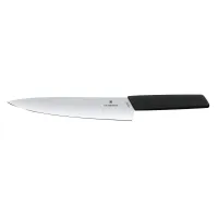 Кухонный нож разделочный Victorinox Swiss Modern Carving 22 см Черный (6.9013.22B) Кухонный нож разделочный Victorinox Swiss Modern Carving 22 см Черный (6.9013.22B)