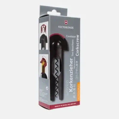 Штопор с резаком для фольги Victorinox Черный (7.6924)