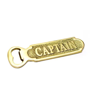 Відкривачка для пляшок No Brand Captain 14х4,5х0,3 см Бронзовий (DN26582) Відкривачка для пляшок No Brand Captain 14х4,5х0,3 см Бронзовий (DN26582)