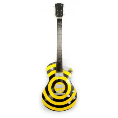 Гитара миниатюра дерево GUITAR GL SPIRAL YELLOW 24 см желтый (DN29838)