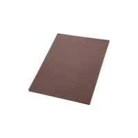 Доска разделочная Winco пластиковая 38х50х1.25 см Коричневая (01073) Доска разделочная Winco пластиковая 38х50х1.25 см Коричневая (01073)