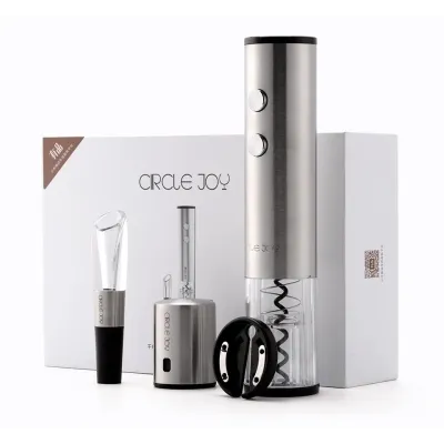 Винный набор Xiaomi Circle Joy Electric Red Wine Opener Set 4 in 1 (JCJERWOS4in1) Винный набор Xiaomi Circle Joy Electric Red Wine Opener Set 4 in 1 (JCJERWOS4in1)
