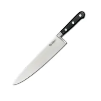 Ніж кухарський Sanelli Ambrogio Chef 25 см Чорний (77541)