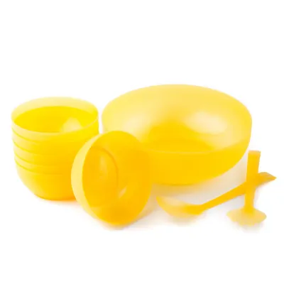 Набір салатників Sagad 22см/12 см Жовтий SA. 25 YELLOW Набір салатників Sagad 22см/12 см Жовтий SA. 25 YELLOW