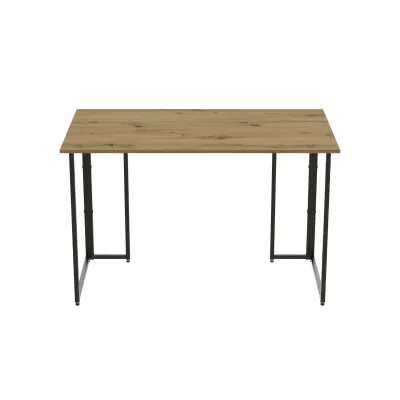 Комп'ютерний стіл Ferrum-decor Ханна 76x120x60 чорний ДСП Дуб Сан-Маріно 32мм Комп'ютерний стіл Ferrum-decor Ханна 76x120x60 чорний ДСП Дуб Сан-Маріно 32мм