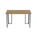 Комп'ютерний стіл Ferrum-decor Ханна 76x120x60 чорний ДСП Дуб Сан-Маріно 32мм Комп'ютерний стіл Ferrum-decor Ханна 76x120x60 чорний ДСП Дуб Сан-Маріно 32мм
