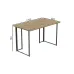Комп'ютерний стіл Ferrum-decor Ханна 76x120x60 чорний ДСП Дуб Сан-Маріно 32мм Комп'ютерний стіл Ferrum-decor Ханна 76x120x60 чорний ДСП Дуб Сан-Маріно 32мм