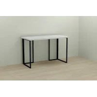 Комп'ютерний стіл Ferrum-decor Ханна 76x100x70 чорний ДСП Біле 32мм Комп'ютерний стіл Ferrum-decor Ханна 76x100x70 чорний ДСП Біле 32мм
