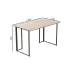 Компьютерный стол Ferrum-decor Ханна 75x120x70 черный ДСП Дуб Сан-Марино 16мм Компьютерный стол Ferrum-decor Ханна 75x120x70 черный ДСП Дуб Сан-Марино 16мм