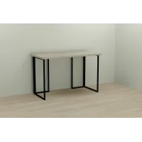 Комп'ютерний стіл Ferrum-decor Ханна 76x120x70 чорний ДСП Дуб Сонома 32мм Комп'ютерний стіл Ferrum-decor Ханна 76x120x70 чорний ДСП Дуб Сонома 32мм