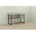 Комп'ютерний стіл Ferrum-decor Дакота 76x120x70 чорний ДСП Дуб Сонома 32мм