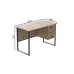 Компьютерный стол Ferrum-decor Гарри 75x120x60 черный ДСП Дуб Сан-Марино 16мм Компьютерный стол Ferrum-decor Гарри 75x120x60 черный ДСП Дуб Сан-Марино 16мм