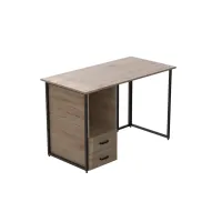 Комп'ютерний стіл Ferrum-decor Отто 75x120x60 чорний ДСП Дуб Сан-Маріно 16мм Комп'ютерний стіл Ferrum-decor Отто 75x120x60 чорний ДСП Дуб Сан-Маріно 16мм