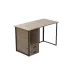 Компьютерный стол Ferrum-decor Отто 76x140x60 черный ДСП Дуб Сан-Марино 32мм
